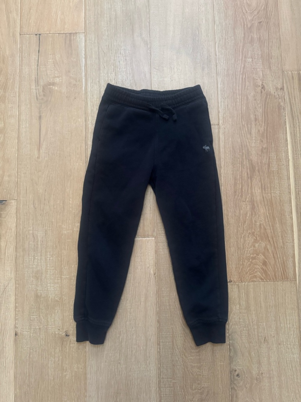 2 pairs abercrombie kids Black Jogger Sweatpants with Logo
